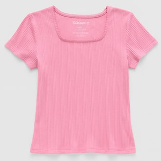 Thereabouts Girls Square Neck T-Shirt