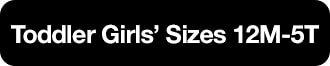 toddler girls sizes 12m-5t