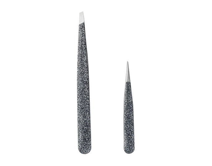 Japonesque Slant & Point Tweezers Evening Shimmer