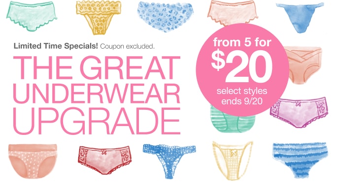 Underwear upgrade