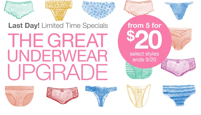 Underwear upgrade