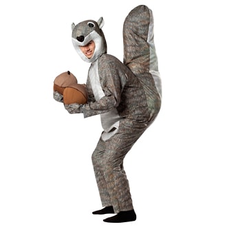 Unisex Adult Squirrel Costume