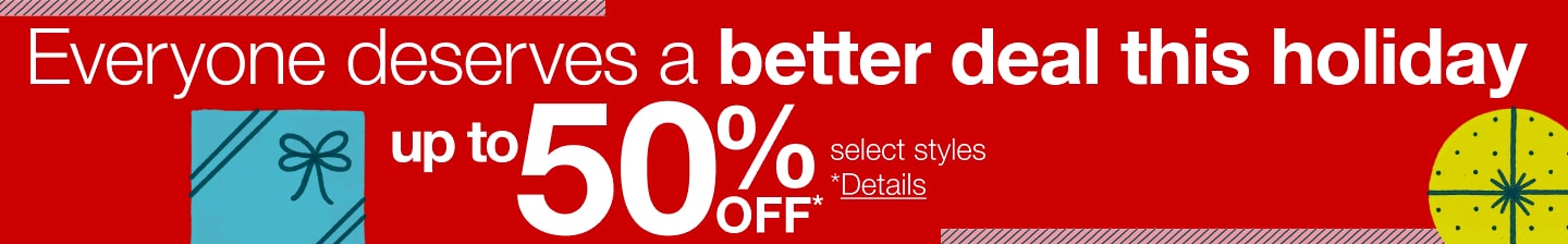 Up to 50 percent off