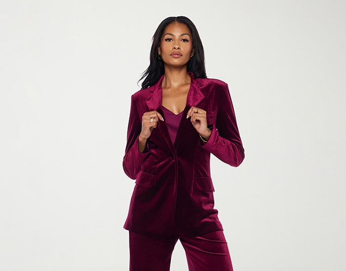 Velvet Blazer