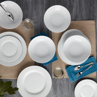White Dinnerware