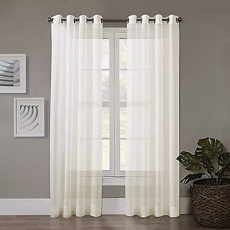 White Sheer Curtain