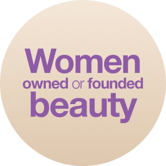 Women-owned or founded beauty