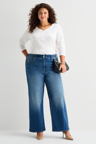 WOMENS PLUS JEANS