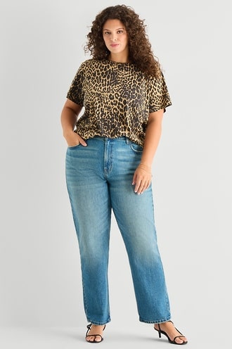 WOMENS PLUS JEANS