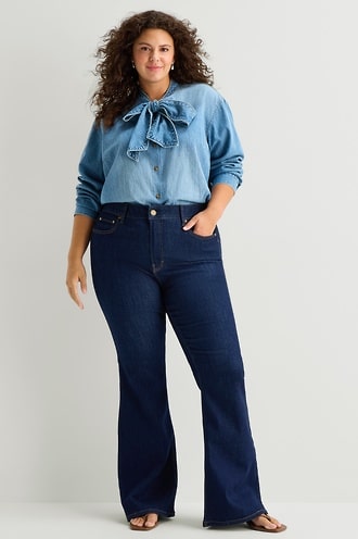 WOMENS PLUS JEANS