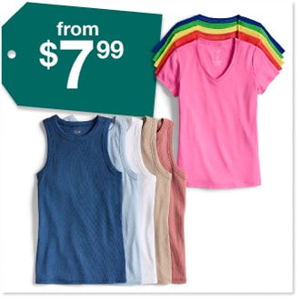 Women's Tees Or Tanks