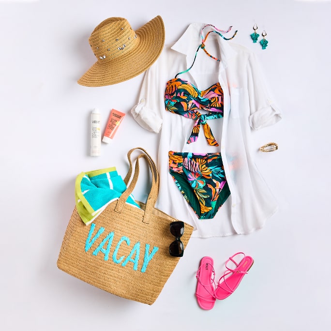 womens vacation essentials hero