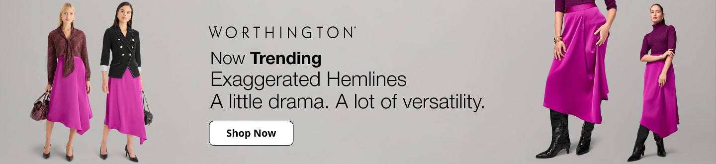 Now Trending Exaggerated Hemlines