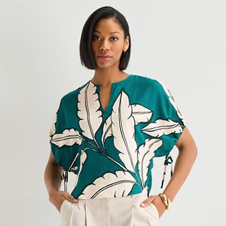 Worthington Womens Elbow Sleeve Blouse