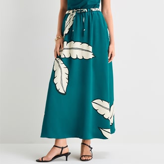 Worthington Womens Maxi Skirt