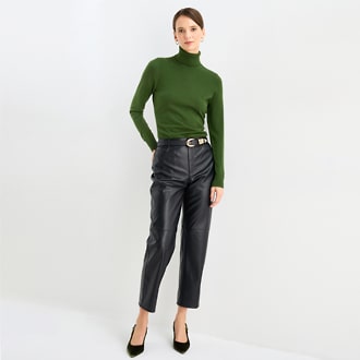 Worthington Womens Turtleneck Sweater