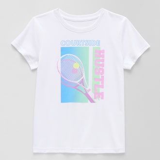 Xersion Girls Short Sleeve Graphic T-Shirt